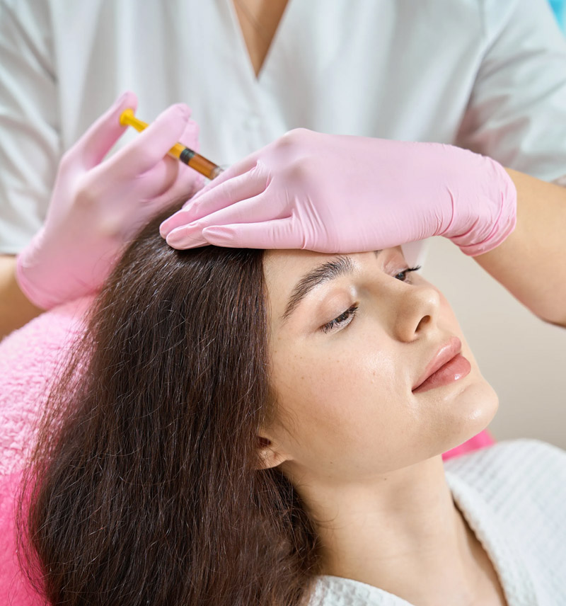 PRP Hair Therapy treatment