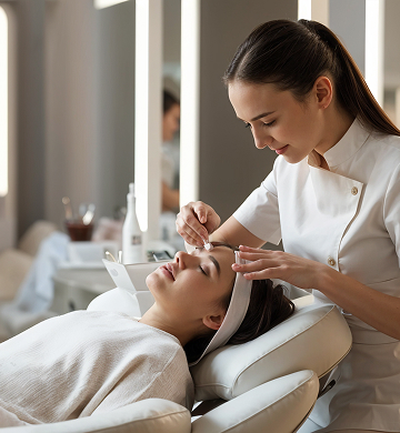 Professional aesthetic skin treatment at SAS Aesthetica Clinic