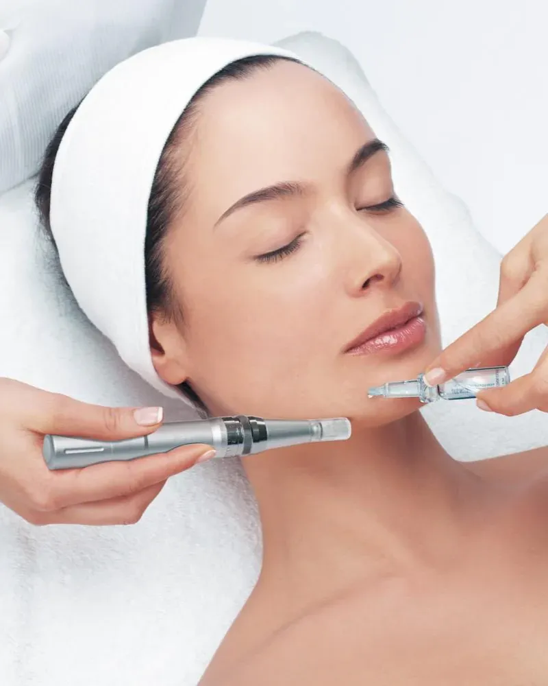 Microneedling RF collagen treatment at SAS Aesthetica Clinic